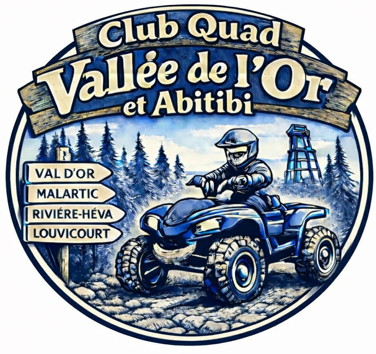 Logo 08-096 Club Quad Vallée De L'or Et Abitibi